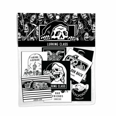 LC Icons Stickers Pack Black White