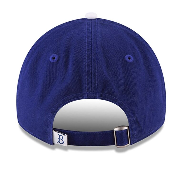 New Era 9Twenty Brooklyn Dodgers Cooperstown 1949 Core Basic Adjustable Hat Royal Blue Back New Era 9Twenty Brooklyn Dodgers Cooperstown 1949 Core Basic Adjustable Hat Royal Blue Back