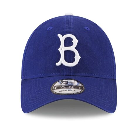 New Era 9Twenty Brooklyn Dodgers Cooperstown 1949 Core Basic Adjustable Hat Royal Blue Front