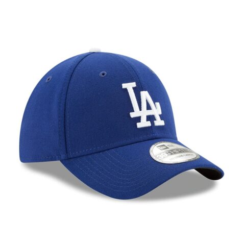 New Era Los Angeles Dodgers Team Classic Game Royal Blue 39Thirty Snapback Hat Right Front