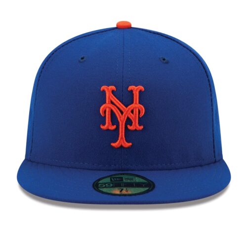 New Era New York Mets Game Royal Blue 59FIFTY Fitted Hat Front