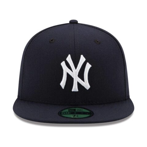 New Era New York Yankees Game Dark Navy 59FIFTY Fitted Hat Front