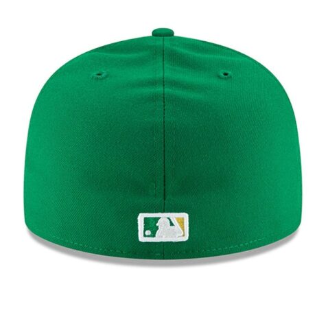 New Era Oakland Athletics Alternate 1 Kelly Green 59FIFTY Fitted Hat Back