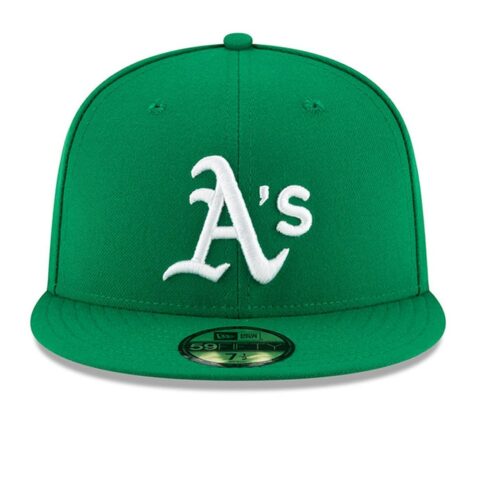 New Era Oakland Athletics Alternate 1 Kelly Green 59FIFTY Fitted Hat Front