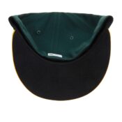New Era Oakland Athletics Home Green Yellow 59FIFTY Fitted Hat Undervisor