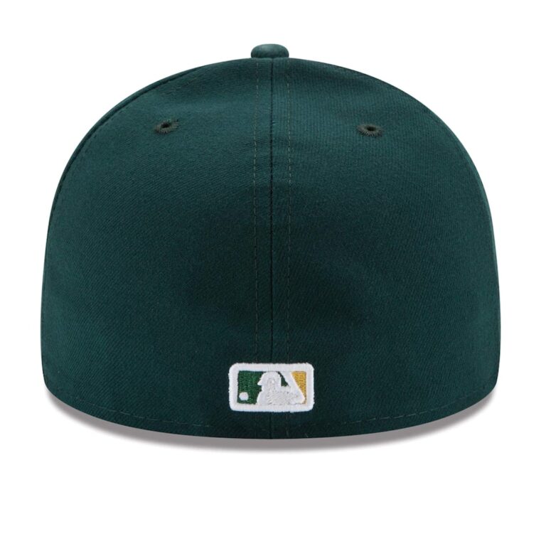 New Era Oakland Athletics Road Green 59FIFTY Fitted Hat back New Era Oakland Athletics Road Green 59FIFTY Fitted Hat back