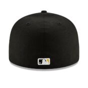 New Era Pittsburgh Pirates Alternate 2 Black 59FIFTY Fitted Hat Back