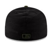 New Era Pittsburgh Pirates Alternate 3 Army Green 59FIFTY Fitted Hat Back