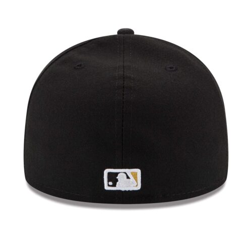 New Era Pittsburgh Pirates Game Black 59FIFTY Fitted Hat Back