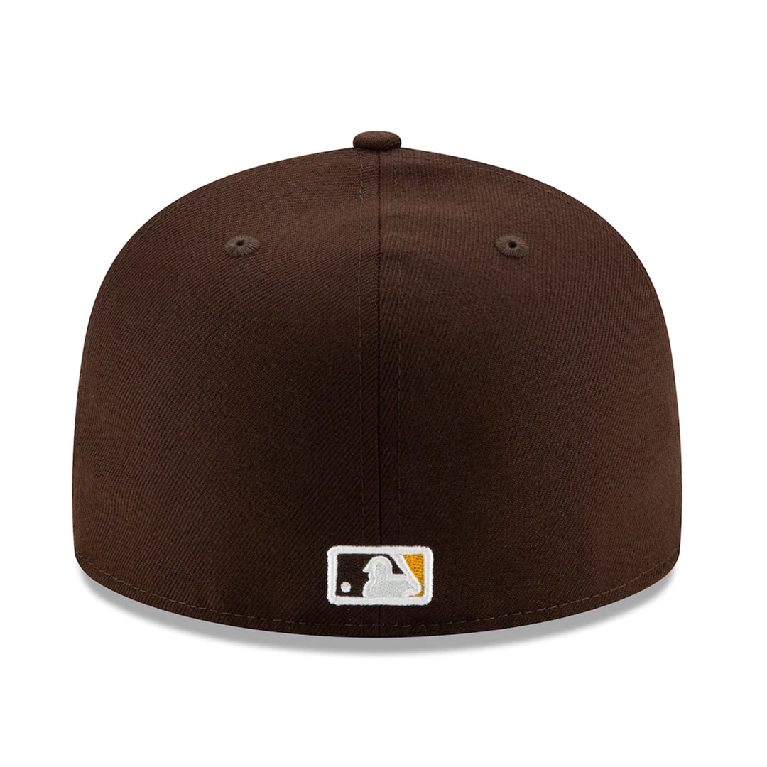 New Era San Diego Padres Game Authentic Collection On Field Fitted Hat Dark Brown - Billion Creation