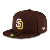 New Era San Diego Padres Spring Training Official Team Colors 59Fifty Fitted Hat Left Front