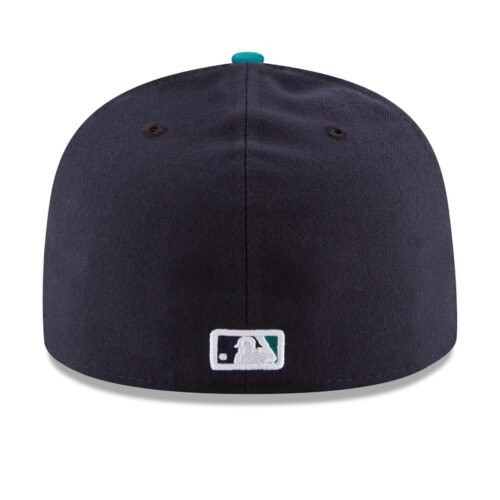 New Era Seattle Mariners Alternate 1 Dark Navy Tale 59FIFTY Fitted Hat Back