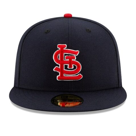 New Era St. Louis Cardinals Alternate 1 Dark Navy 59FIFTY Fitted Hat Front