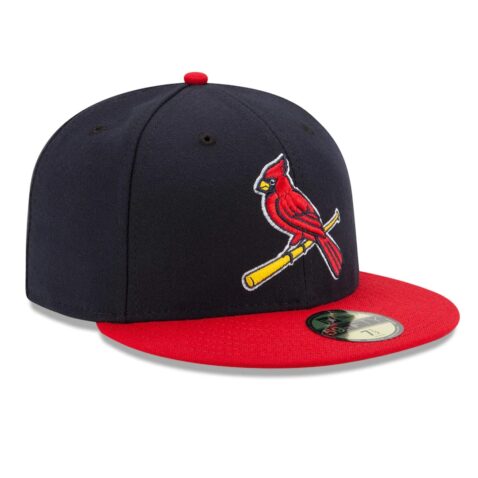 New Era St. Louis Cardinals Alternate 2 Navy Red 59FIFTY Fitted Hat Right Front