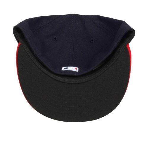 New Era St. Louis Cardinals Alternate 2 Navy Red 59FIFTY Fitted Hat Undervisor