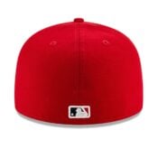 New Era St. Louis Cardinals Game Red 59FIFTY Fitted Hat Back