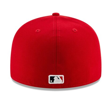 New Era St. Louis Cardinals Game Red 59FIFTY Fitted Hat Back