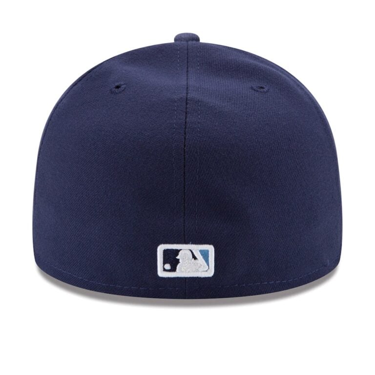 New Era Tampa Bay Rays Game Light Navy 59FIFTY Fitted Hat Back New Era Tampa Bay Rays Game Light Navy 59FIFTY Fitted Hat Back