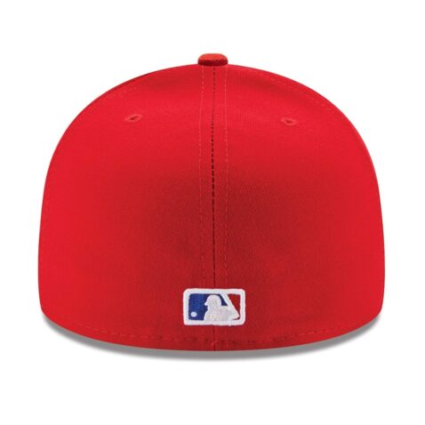 New Era Texas Rangers Alternate 1 Red 59FIFTY Fitted Hat Back