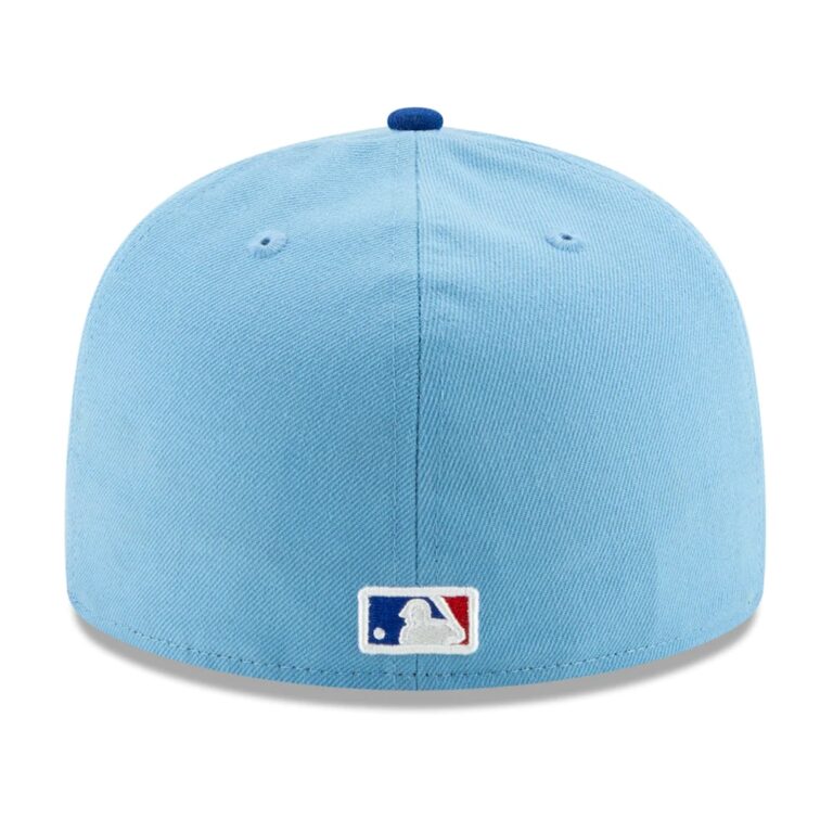 New Era Texas Rangers Alternate 2 Light Blue 59FIFTY Fitted Hat Back New Era Texas Rangers Alternate 2 Light Blue 59FIFTY Fitted Hat Back