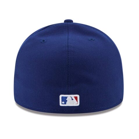 New Era Texas Rangers Game Royal Blue 59FIFTY Fitted Hat Back