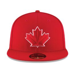 New Era 59Fifty Toronto Blue Jays 2020 Alternate 2 Authentic Collection On Field Fitted Hat Red