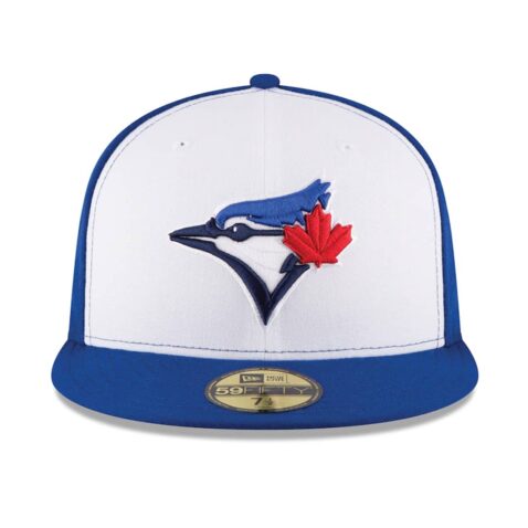 New Era Toronto Blue Jays Alternate 3 White Royal Blue 59FIFTY Fitted Hat Front