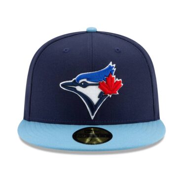 New Era 59Fifty Toronto Blue Jays Alternate 4 Authentic Collection On Field Fitted Hat Navy
