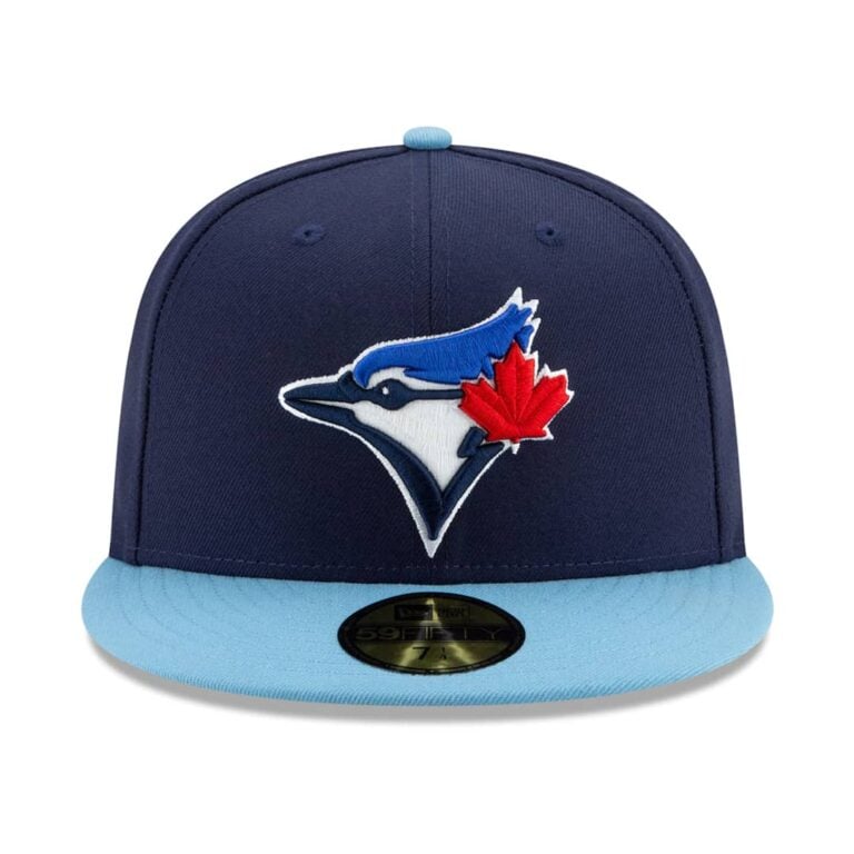 New Era Toronto Blue Jays Alternate 4 Navy 59FIFTY Fitted Hat Front New Era Toronto Blue Jays Alternate 4 Navy 59FIFTY Fitted Hat Front