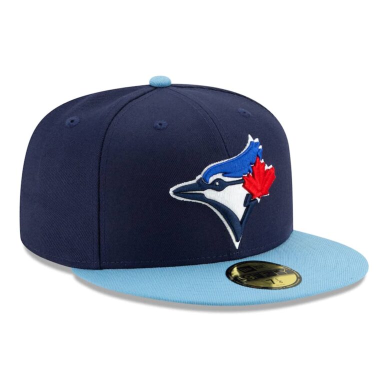 New Era Toronto Blue Jays Alternate 4 Navy 59FIFTY Fitted Hat Right Front New Era Toronto Blue Jays Alternate 4 Navy 59FIFTY Fitted Hat Right Front