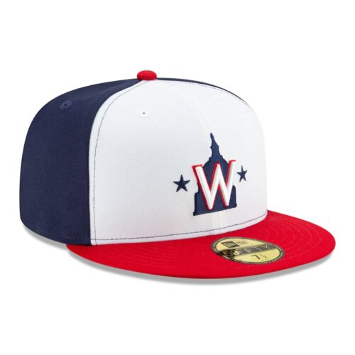 New Era Washington Nationals Alternate 2 Navy White Red 59FIFTY Fitted Hat Right Front