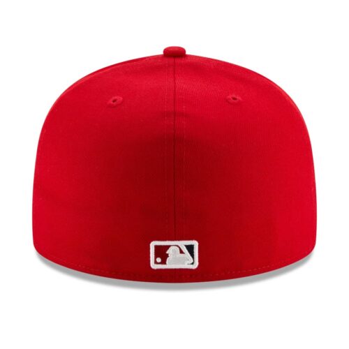 New Era Washington Nationals Alternate 4 Red White 59FIFTY Fitted Hat Back