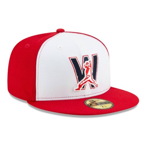 New Era Washington Nationals Alternate 4 Red White 59FIFTY Fitted Hat Right Front