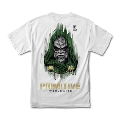 PRMTV x Marvel Doom Tshirt white Back