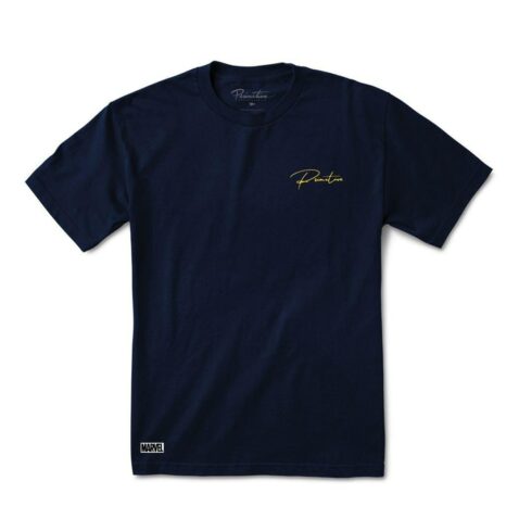 PRMTV x Marvel Wolverine Tee Navy Front