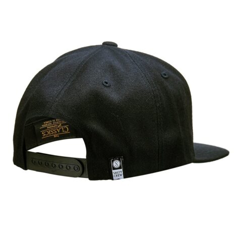 Salty Crew Deep Reach 6 Panel Black Back