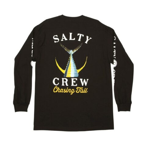 Salty Crew Tailed LS Tee Black Back