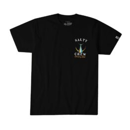 Salty Crew Tailed SS Tee Black Front