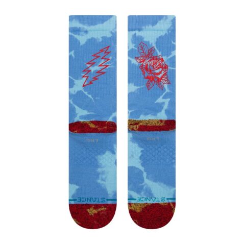 Stance Sunshine Day Dream Sock Blue Back