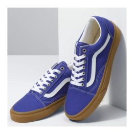 Vans Gum Old Skool Shoe Spectrum Blue True White