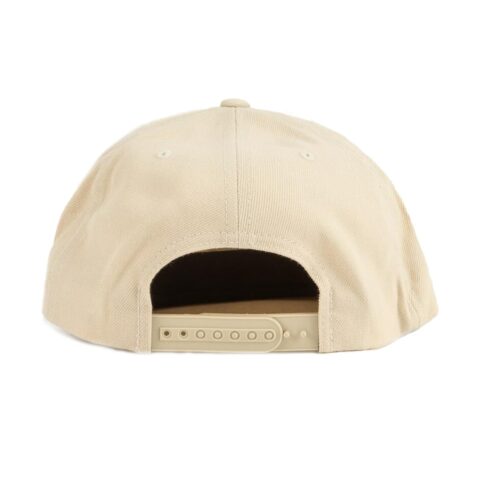 Brixton Oath III Snapback Hat Vanilla Back