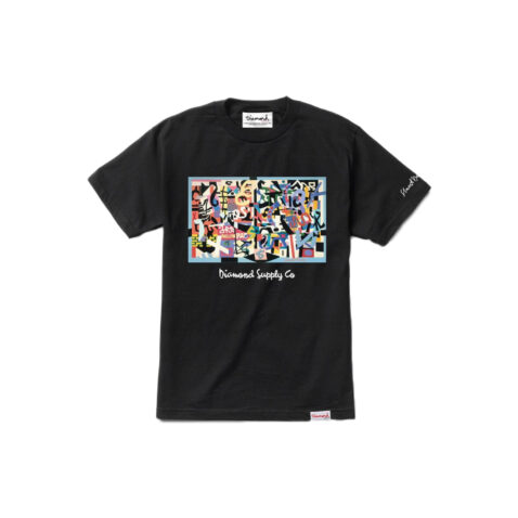 Diamond x Stuart Davis T-Shirt Black