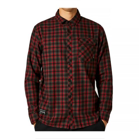 FOX Reeves LS Woven Black Red