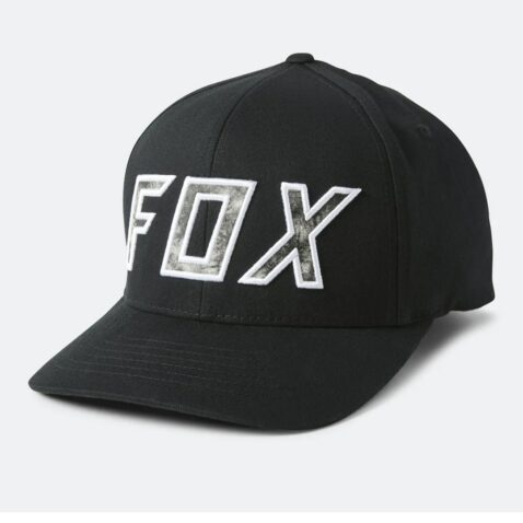 Fox Head Down N Dirty Flexfit Black White