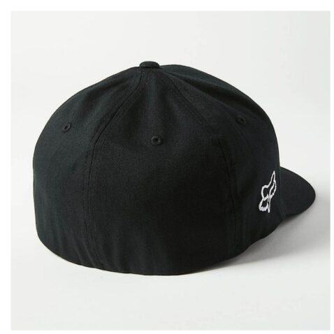 Fox Head Down N Dirty Flexfit Black White Back
