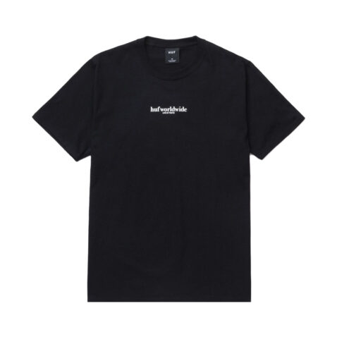 HUF Never Yours T-Shirt Black Front
