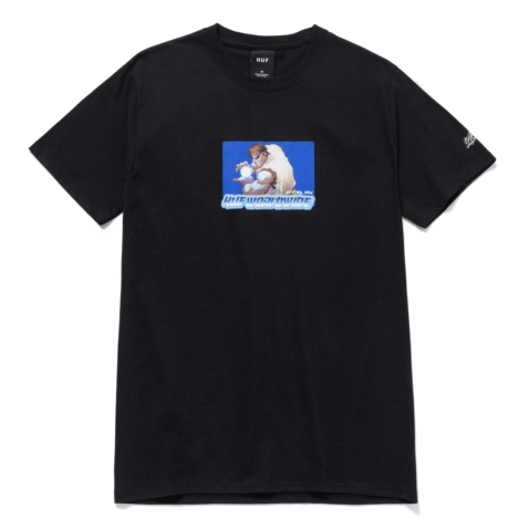 HUF x Street Fighter Ryu T-Shirt Black