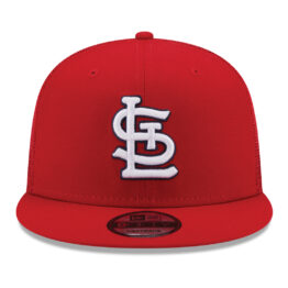 New Era 9Fifty St. Louis Cardinals Classic Trucker Official Team Colors Snapback Hat