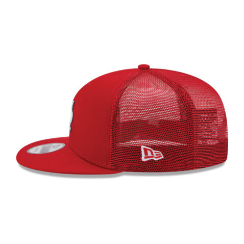 New Era 9Fifty Saint Louis Cardinals Classic Trucker Official Team Colors Snapback Hat Left