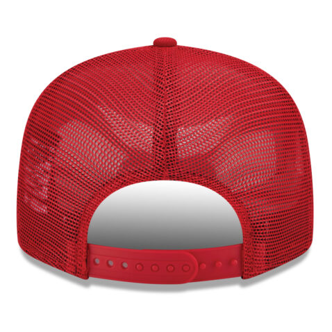 New Era 9Fifty Saint Louis Cardinals Classic Trucker Official Team Colors Snapback Hat Rear